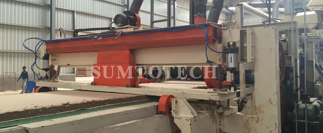 particle board production line